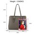 AG00571 - Grey Women's Fashion Tote Bag