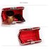 AGC00359 - Red Sparkly Crystal Evening Clutch Purse