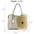 AG00528 - Grey Women's Shoulder Handbag