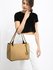 AG00570 - Nude Anna Grace Fashion Tote Handbag