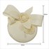 AGF00238 - Ivory Flower Mesh Hat Fascinator