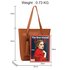 AG00612 - 3 Pieces Set Brown Women's Fashion Handbags