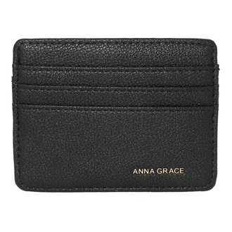 AGP1120 - Black Anna Grace Card Holder Wallet