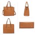 AG00592 - Brown Anna Grace Fashion Tote Bag