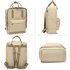 AG00583 - Nude Backpack Rucksack School Bag