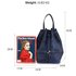 AG00622 - Wholesale & B2B Navy Women's Drawstring Bucket Bag Supplier & Manufacturer