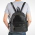 AG00186G - Black Backpack Rucksack School Bag