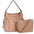 AG00696 - Nude Shoulder Bag With Pouch