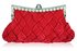 LSE0079 - Red Crystal Evening Clutch Bag