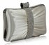 LSE0048 - Wholesale & B2B Gorgeous Beige Crystal Strip Clutch Evening Bag Supplier & Manufacturer