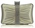 LSE0048 - Wholesale & B2B Gorgeous Beige Crystal Strip Clutch Evening Bag Supplier & Manufacturer
