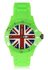 LSW007-Wholesale & B2B Unisex Green Union Jack Watch Supplier & Manufacturer