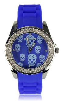 wholesale watches - skull blue
