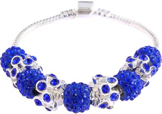 LSB0044- Blue Crystal Bracelet