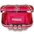 LSE00176- Wholesale & B2B Fuchsia Women's Knuckle Rings Evening Bag Supplier & Manufacturer