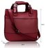 LS00268 - Fuchsia Ladies Fashion Tote Handbag