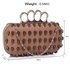 LSE00184 - Wholesale & B2B Nude Women's Knuckle Rings Evening Bag Supplier & Manufacturer