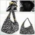 LS9911A - Purple Animal Hobo Bag With Metal Accessories