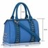 LS7007 - Blue Studded  Bag