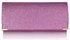LSE00235 - Pink Glitter Clutch Bag