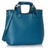 LS00267 - Blue Ladies Fashion Tote Handbag