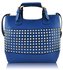 LS00106 -  Blue Ladies Fashion Studded Tote Handbag