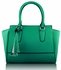 LS00169- Emerald Tassel Grab Tote Bag