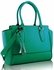 LS00169- Emerald Tassel Grab Tote Bag