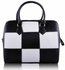 LS0041 - Black and White Checkered Grab Bag
