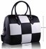 LS0041 - Black and White Checkered Grab Bag
