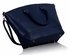 LS0085A- Navy Fashion Tote With Long Strap
