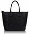 LS0076A  - Luxury Black Tote Bag
