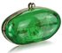 LSE0051 - Green Transparent Clutch Bag