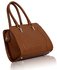 LS0098- Brown  Croc Tote Bag