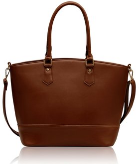 LS0039  - Brown Tote Shoulder Bag