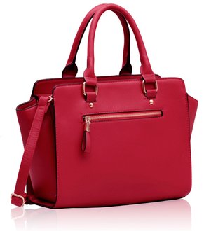 LS00150B - Pink Tote Shoulder Bag
