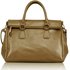 LS00227 - Nude Grab Handle Handbag