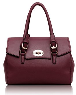 LS00122A - Purple Grab Shoulder Bag