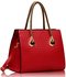 LS00113 - Red Grab Shoulder Handbag