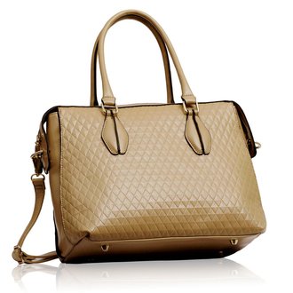 LS00206 -  Nude Tote With Long Strap