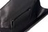 LSE0070 (NEW) - Black Diamante Design Evening Flap Over Party Clutch Bag