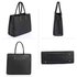 AG00319 - Black Fashion Tote Handbag