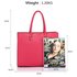 AG00319 - Wholesale & B2B Pink Fashion Tote Handbag Supplier & Manufacturer
