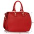 LS0099A  - Red Grab Shoulder Handbag