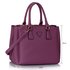 LS00184A  - Purple Tote Handbag