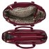LS00260  - Burgundy Grab Tote Handbag