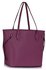 LS00298A - Purple Women's Large Tote Bag