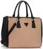 LS00260  - Black / Nude Grab Tote Handbag
