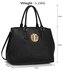 LS00349  - Black Tote Handbag