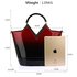 AG00379 - Wholesale & B2B Burgundy Two Tone Patent Bag Supplier & Manufacturer